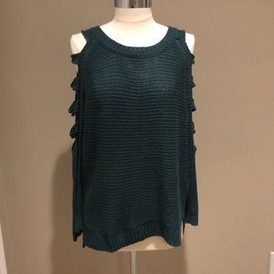 LF arm cut out sweater